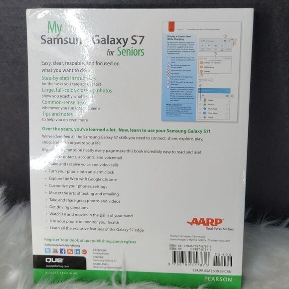 SAMSUNG GALAXY S7 For SENIORS Book by‎ Michael Miller - Picture 2 of 2